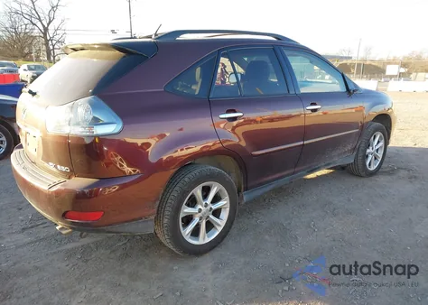 2008 Lexus Rx 350 z USA, uszkodzony, nr VIN JTJHK31U082043282